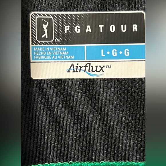 MENS PGA TOUR GOLF SHIRT SIZE LARGE SHORT SLEEVE - Picture 5 of 5